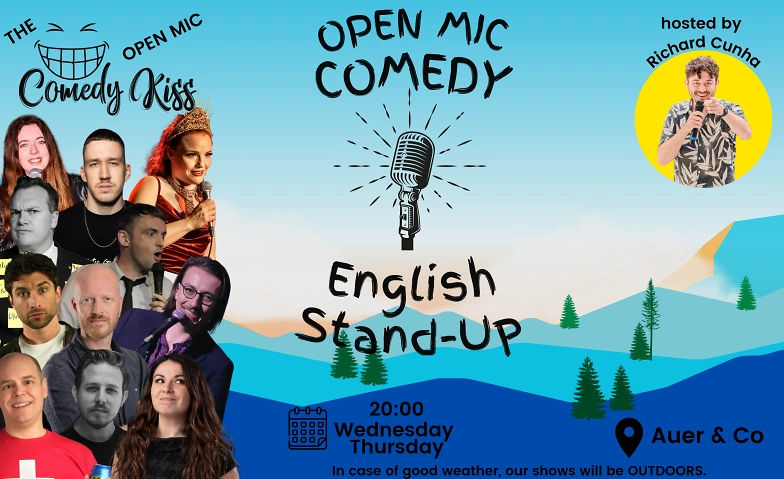 Event-Image for 'Thursday Comedy Kiss Open Mic, Zurich'