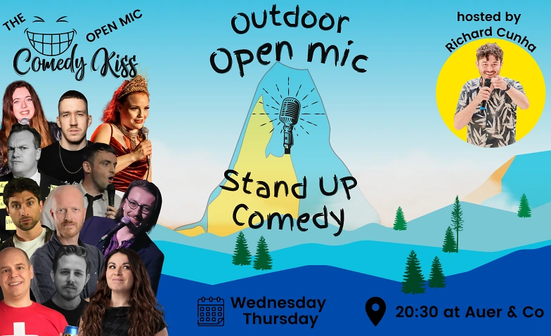 Event-Image for 'Wednesday Outdoor Open Mic Comedy, Zurich'