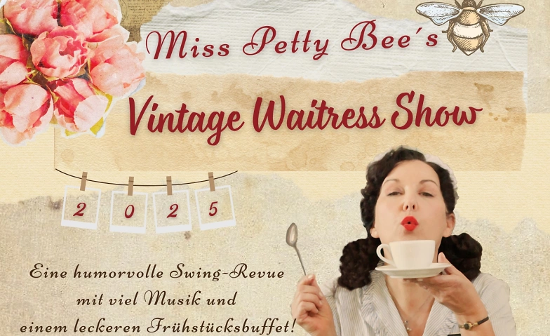 Event-Image for 'Miss Petty Bees -  Vintage Waitress show'