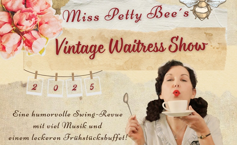 Miss Petty Bees -  Vintage Waitress show ${singleEventLocation} Billets