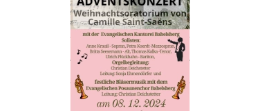 Event-Image for 'Adventskonzert WEIHNACHTSORATORIUM von Saint-Saëns'