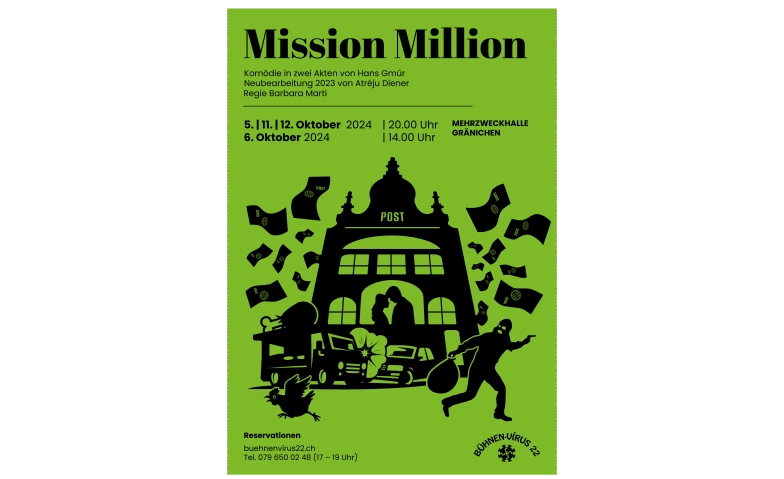 Theaterauff&uuml;hrung &quot;Mission Million&quot; ${singleEventLocation} Billets