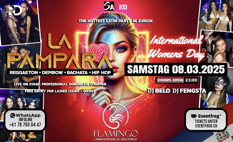 Event-Image for 'La Pampara (Ladies Free Ticket) @ Flamingo'