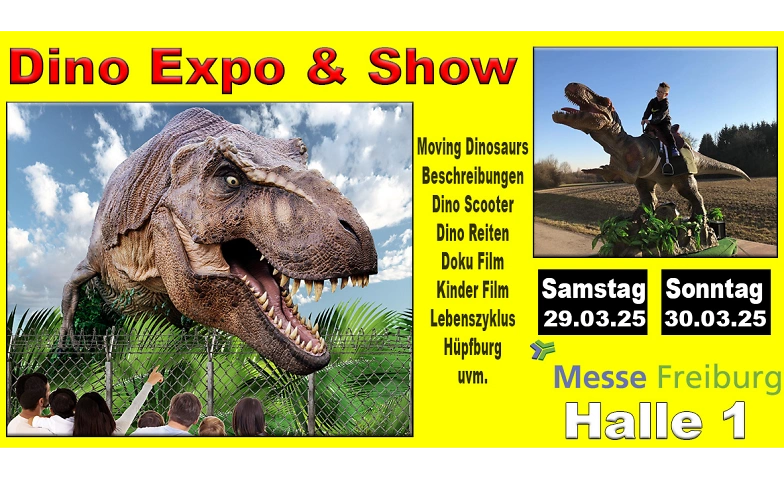 Event-Image for 'Dino Expo & Show Messe Freiburg'