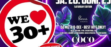 Event-Image for 'We Love 30+ Party'