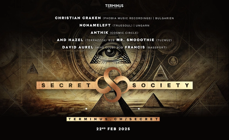 Event-Image for 'Secret Society mit Christian Craken & NoNameLeft'