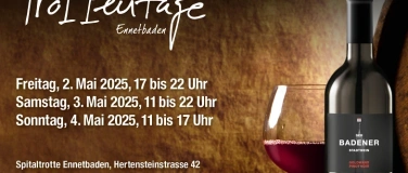 Event-Image for 'Degustation regionaler Weine an den Trottentagen Ennetbaden'