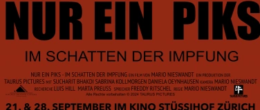 Event-Image for 'NUR EIN PIKS – Im Schatten der Impfung'