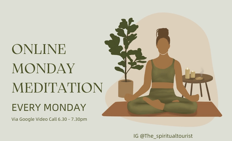 Online Monday Meditation Series ${singleEventLocation} Tickets