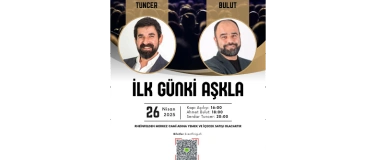 Event-Image for 'Serdar Tuncer & Yazar Ahmet Bulut ile Ilk Günki Askla'