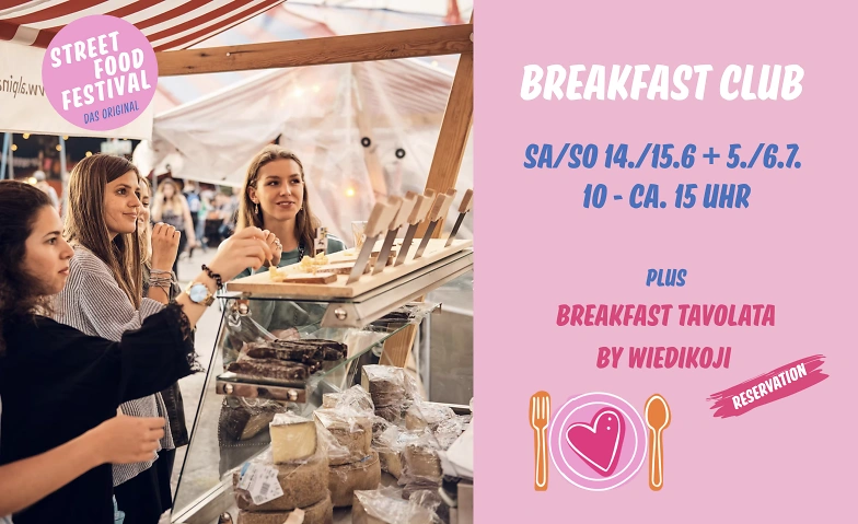 Event-Image for 'Street Food Festival Zürich BREAKFAST CLUB 14/15.6. + 5/6.7'