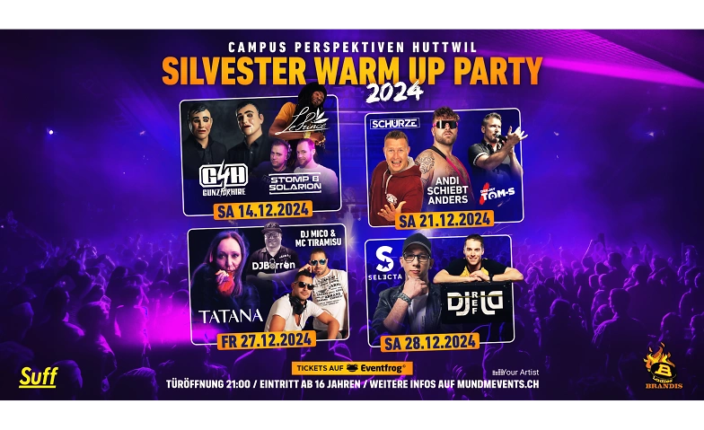 Silvester warm up Party 2024 ${singleEventLocation} Billets