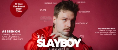 Event-Image for 'SLAYBOY - English Comedy Work-in-Progress by Teddy Hall'