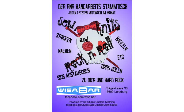 Event-Image for 'Sew, Knits & Rock'n'Roll - Handarbeitsstammtisch'