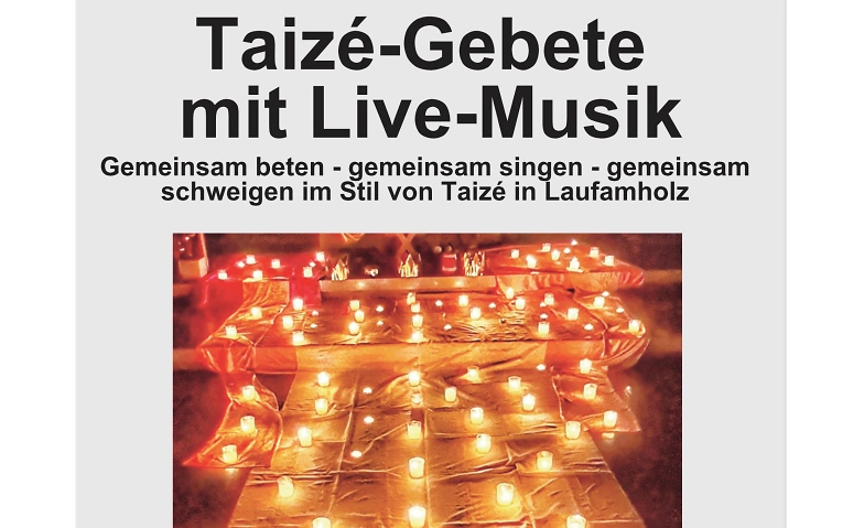 Taiz&eacute;-Gebet mit Live Musik ${singleEventLocation} Billets