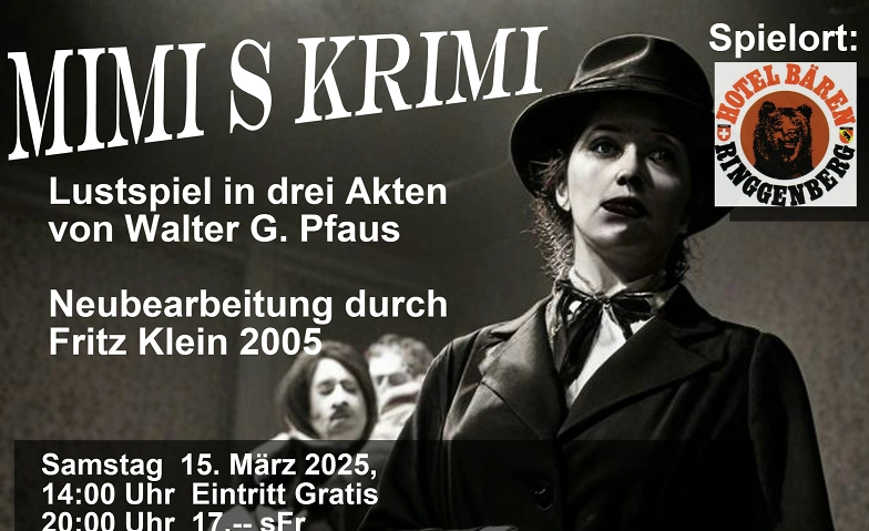 Mimi s Krimi Live Stream ${singleEventLocation} Billets