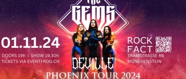 Event-Image for 'THE GEMS The Phoenix Tour 2024 - Support: Deville'