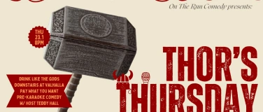 Event-Image for 'Thor's Thursday - Comedy Open Mic'