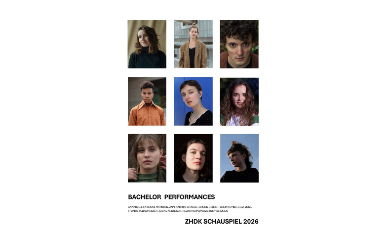 Showing Bachelor Performances 2025 (ZHdK) Tickets