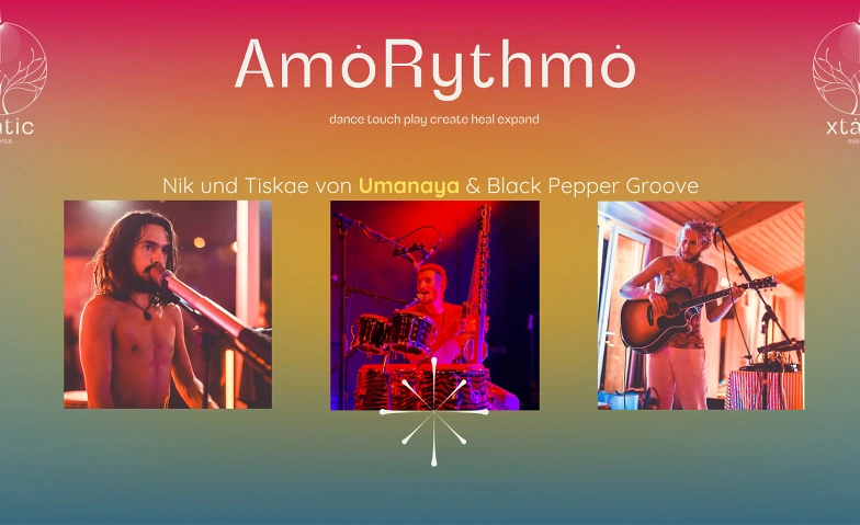 AmoRythmo mit Nik und Tiskae von Umanaya und Lukas live ${singleEventLocation} Billets