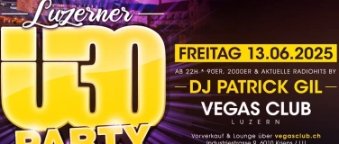 Event-Image for 'Luzerner Ü30 Party - 90er, 2000er & aktuelle Hits'