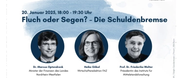 Event-Image for 'Fluch oder Segen? – die Schuldenbremse'