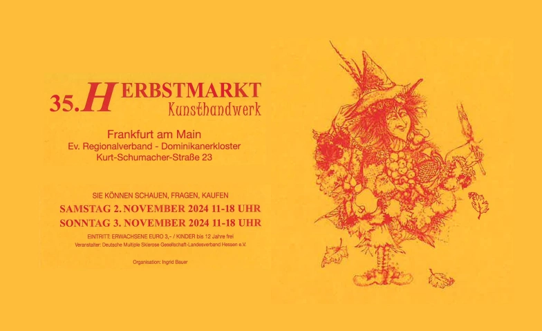 35. Frankfurter Herbstmarkt ${singleEventLocation} Billets