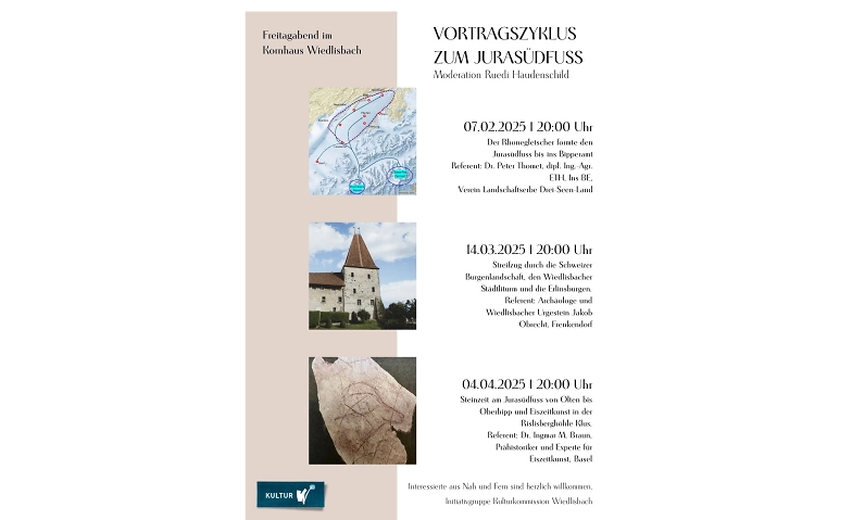 Vortragszyklus zum Juras&uuml;dfuss Tickets