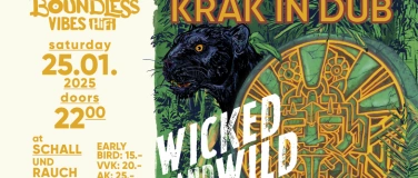 Event-Image for 'WICKED and WILD #11: Krak In Dub (AR/FR) LIVE SET'