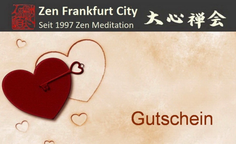 Gutschein schenken - Zen Meditation im Kloster od. Abendkurs ${singleEventLocation} Billets